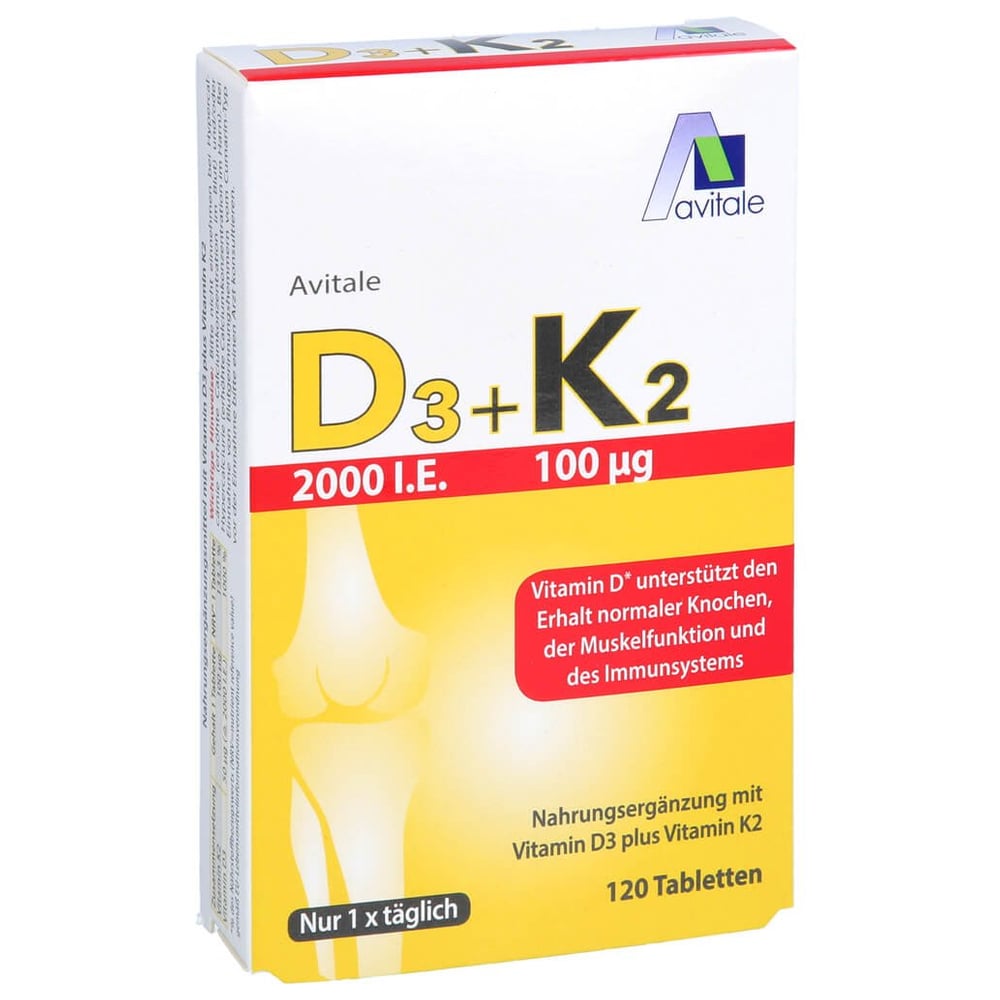 Vitamin D3+K2 2000 I.E.