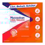 Mucosolvan 1mal täglich