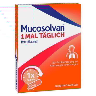 Mucosolvan 1mal täglich