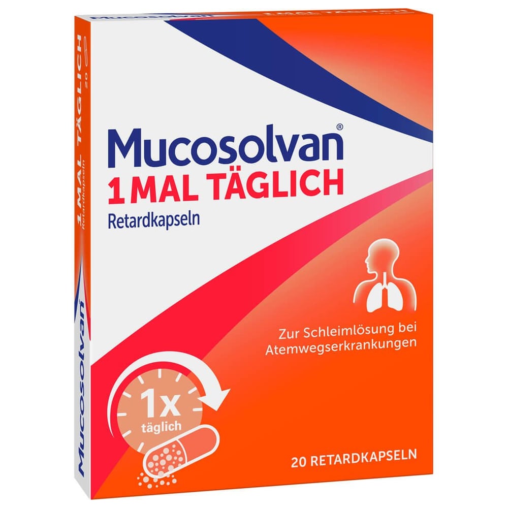 Mucosolvan 1mal täglich