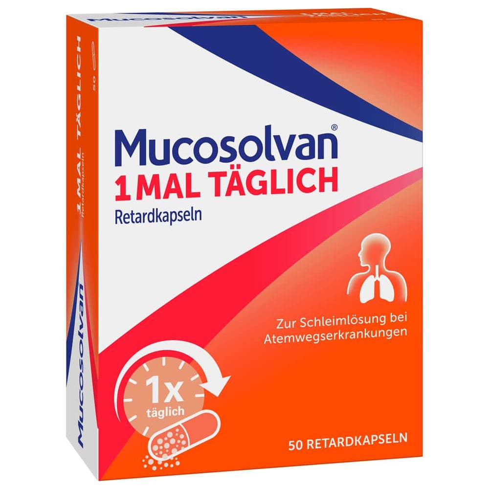 Mucosolvan 1mal täglich