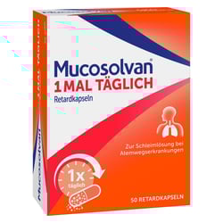 Mucosolvan 1mal täglich