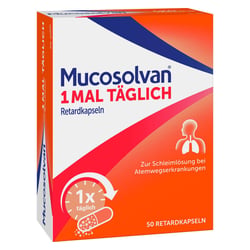 Mucosolvan 1mal täglich