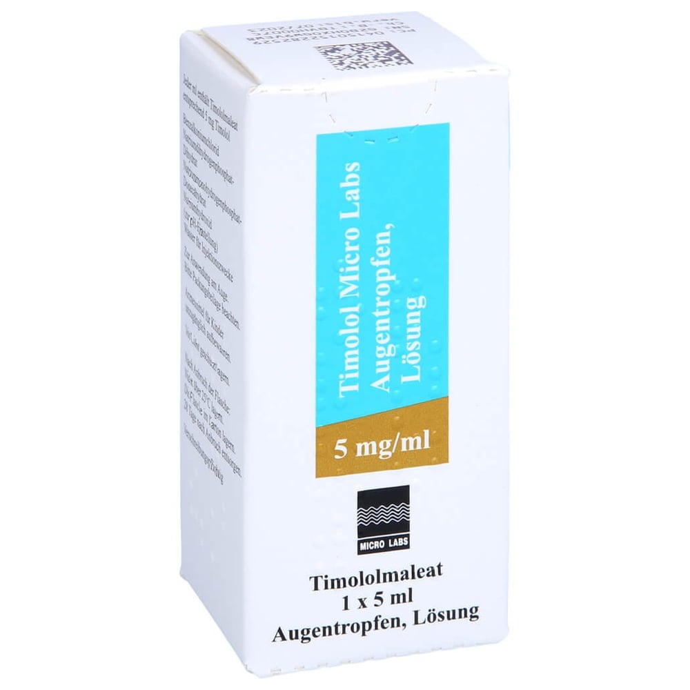 Timolol Micro Labs 5 mg/ml