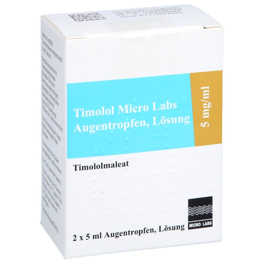 Timolol Micro Labs 5 mg/ml