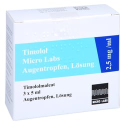 Timolol Micro Labs 2,5 mg/ml