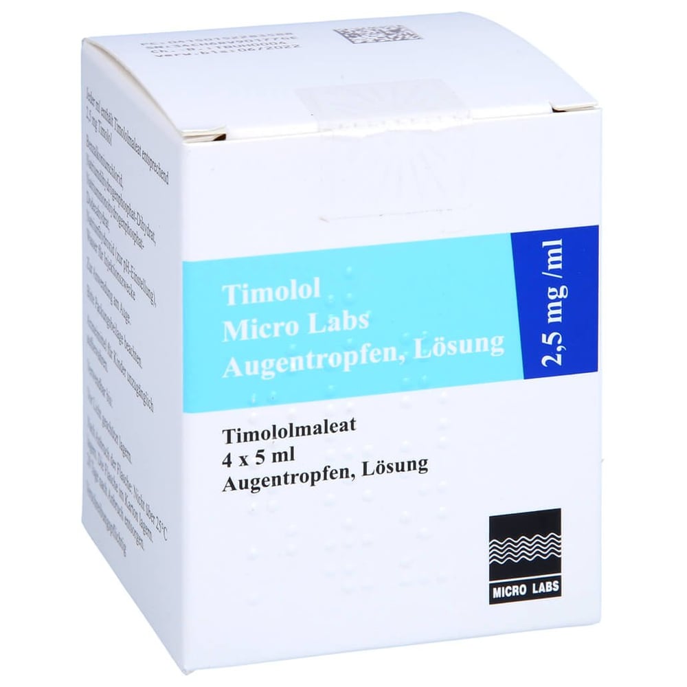 Timolol Micro Labs 2,5 mg/ml