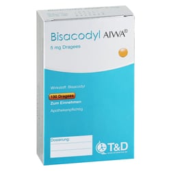 Bisacodyl AIWA 5 mg Dragees