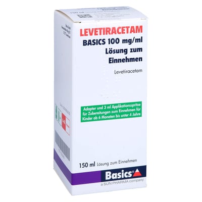 Levetiracetam Basics 100mg/ml 3ml Dosierspritze