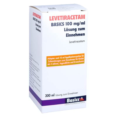 Levetiracetam Basics 100mg/ml 10ml Dosierspritze