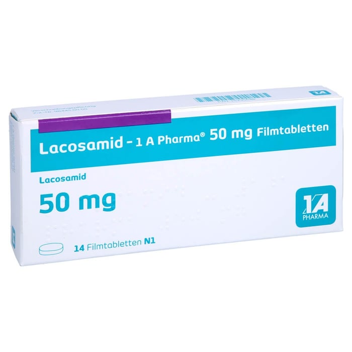 Lacosamid - 1 A Pharma 50 mg Filmtabletten