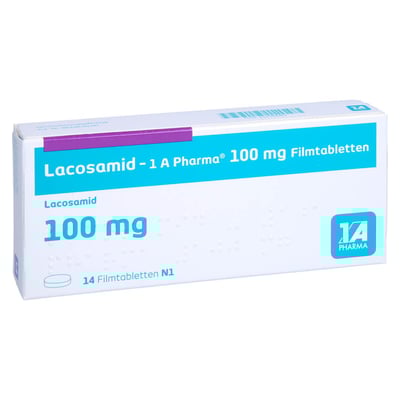 Lacosamid - 1 A Pharma 100 mg Filmtabletten