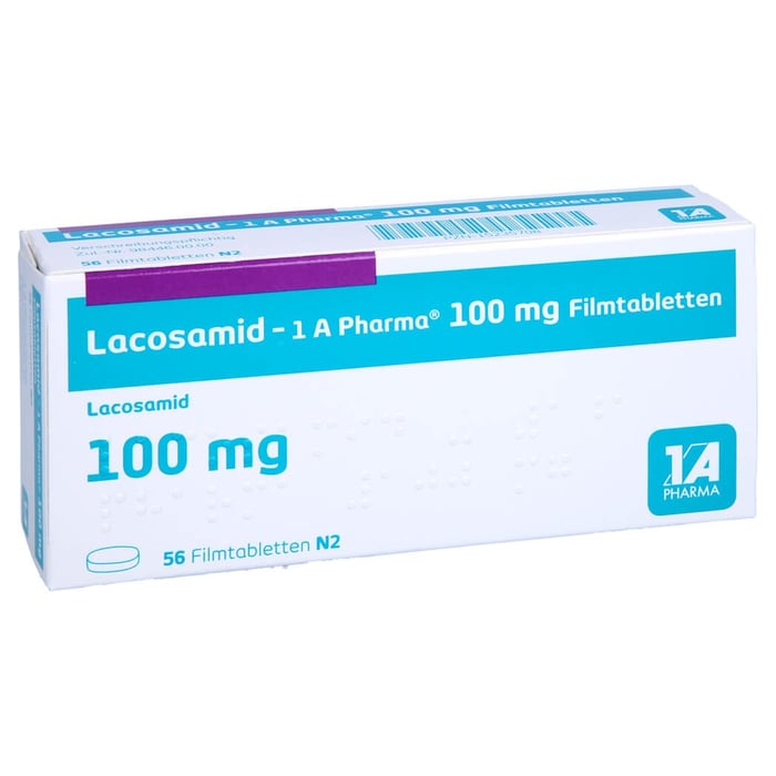 Lacosamid - 1 A Pharma 100 mg Filmtabletten