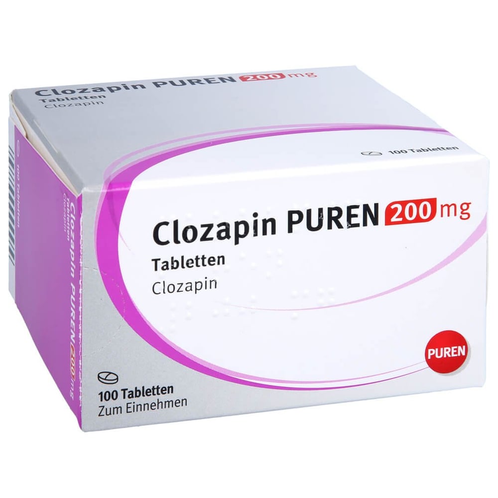 Clozapin PUREN 200 mg