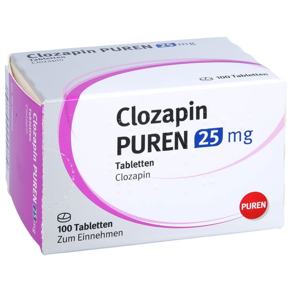 Clozapin PUREN 25 mg