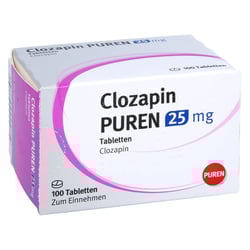 Clozapin PUREN 25 mg