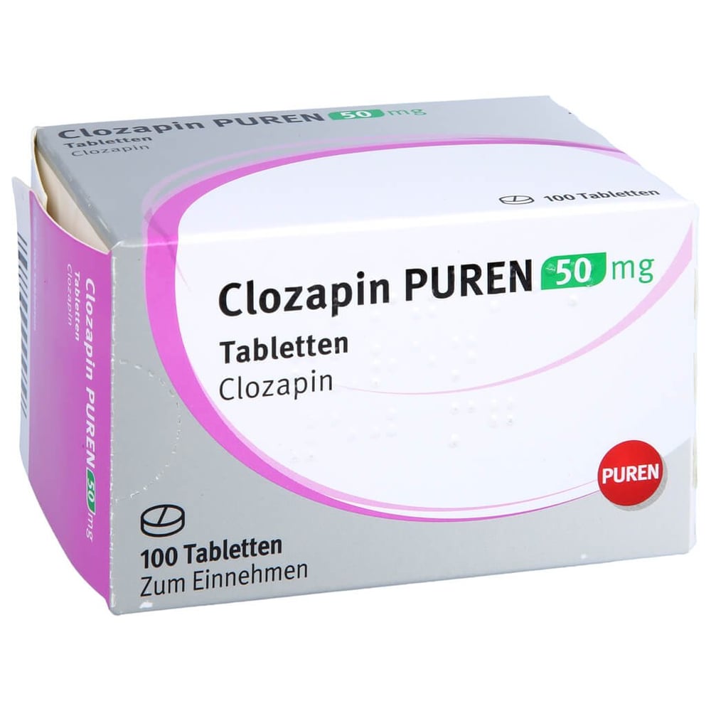 Clozapin PUREN 50 mg