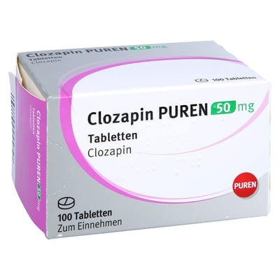 Clozapin PUREN 50 mg