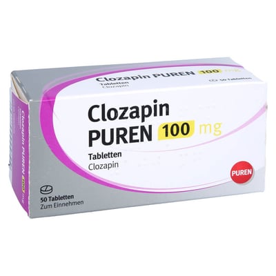 Clozapin PUREN 100 mg