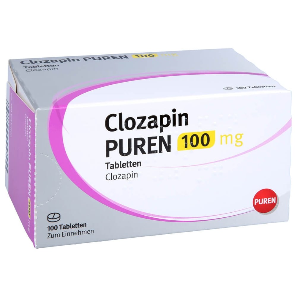 Clozapin PUREN 100 mg
