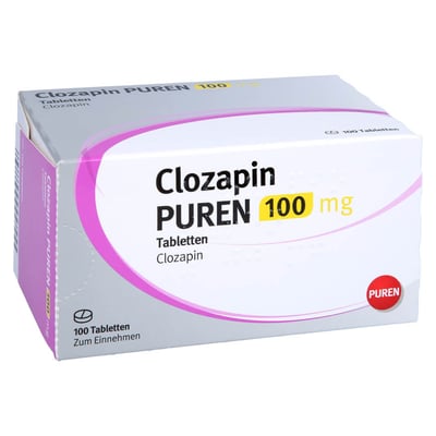 Clozapin PUREN 100 mg