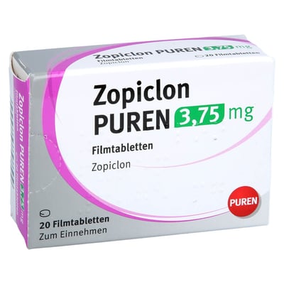 Zopiclon PUREN 3,75 mg