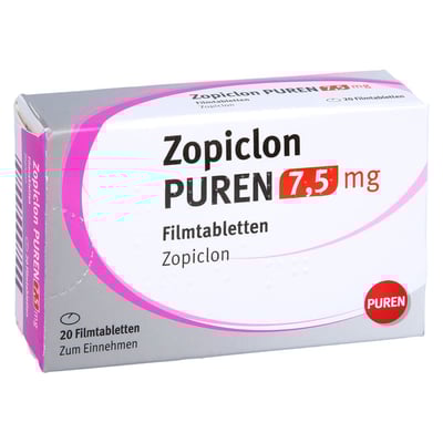 Zopiclon PUREN 7,5 mg