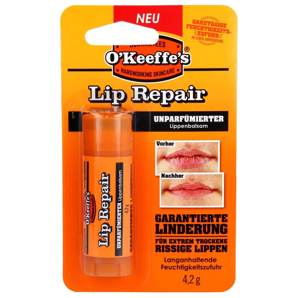 OKEEFFE'S Lip Repair Lippenbalsam unparfümiert