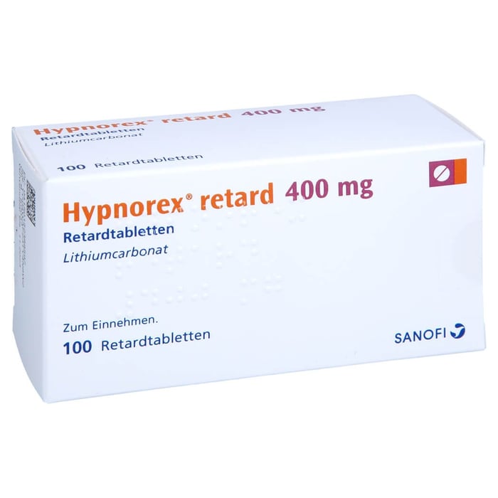 HYPNOREX RETARD 400MG RET