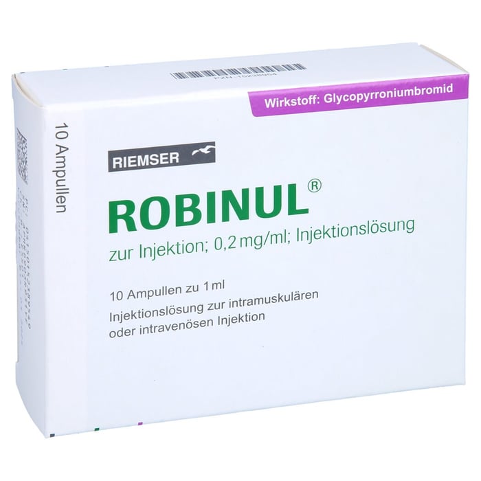 Robinul zur Injektion 0.2mg/ml Injektionslösung