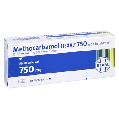 Methocarbamol HEXAL 750 mg Filmtabletten