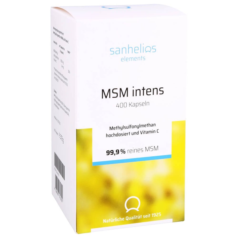Sanhelios Msm Kapseln intens 1600 mg