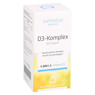 Sanhelios Vitamin D3 Sonnenvitamin-Komplex mit K2