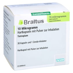 Braltus 10 Mikrogramm + Inhalator