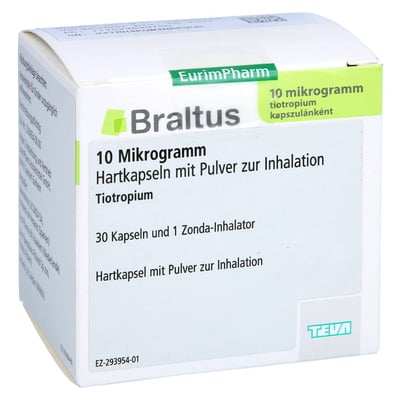 Braltus 10 Mikrogramm + Inhalator Produktbild 1