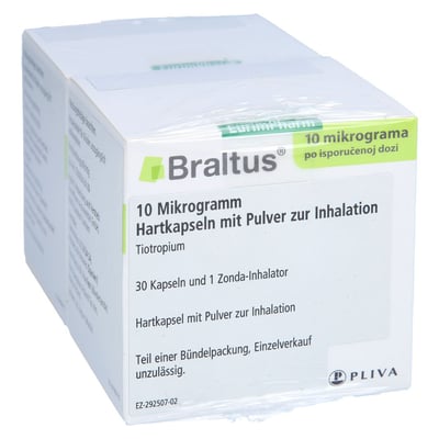Braltus 10 Mikrogramm + Inhalator