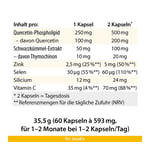 Dr. Jacob's Quercetin-Phospholipid Papain Bromelain Zink Produktbild 6