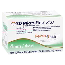 BD Micro-fine+ Pen-Nadeln 0,23x4 mm 32 G
