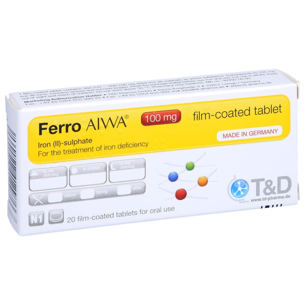 Ferro AIWA 100 mg