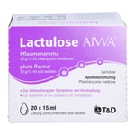 Lactulose AIWA Pflaumenaroma 10 g/15 ml