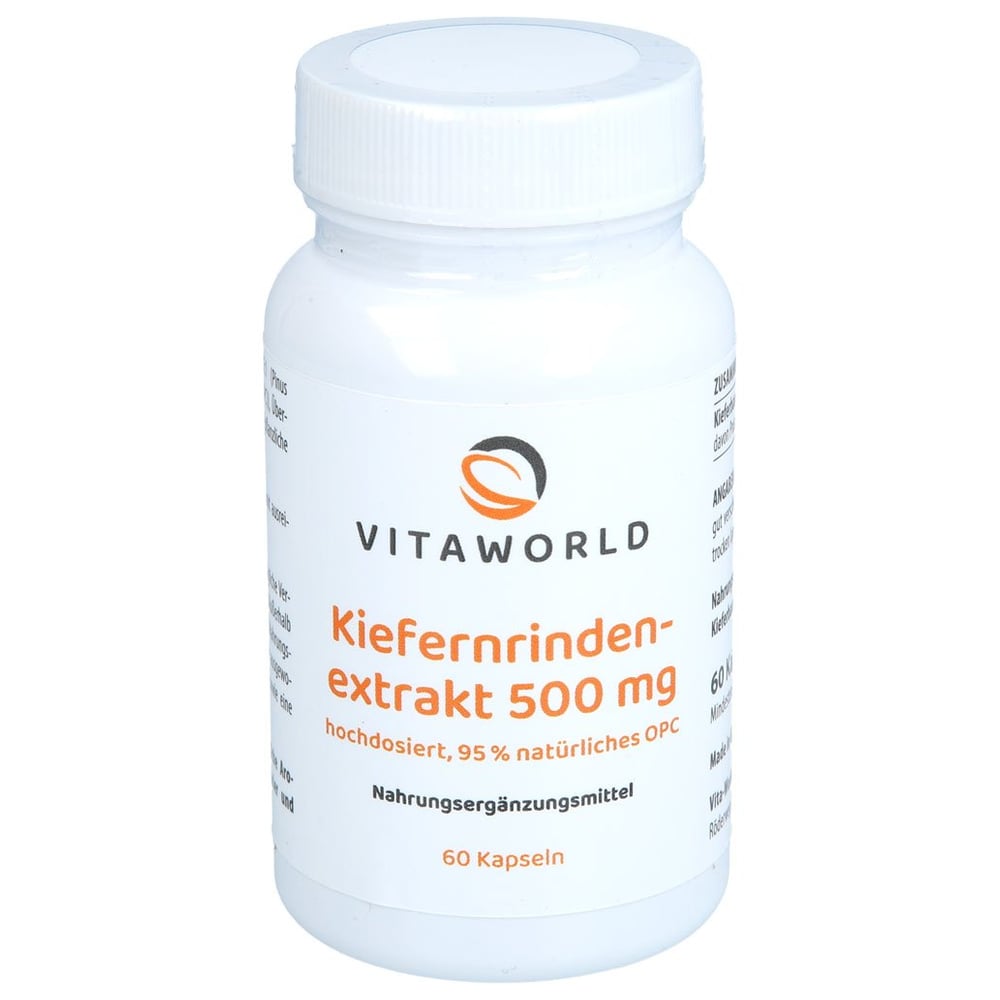 Kiefernrindenextrakt 500 mg 95 % OPC