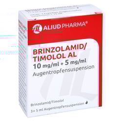 Brinzolamid/Timolol AL 10 mg/ml+5 mg/ml Augentropfensuspension