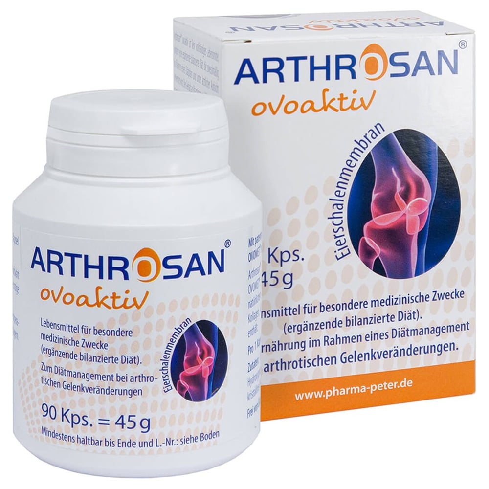 Arthrosan ovoaktiv Eierschalenmembran Kapseln