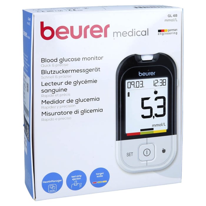 Beurer Gl48 Bzmg Mmol/l