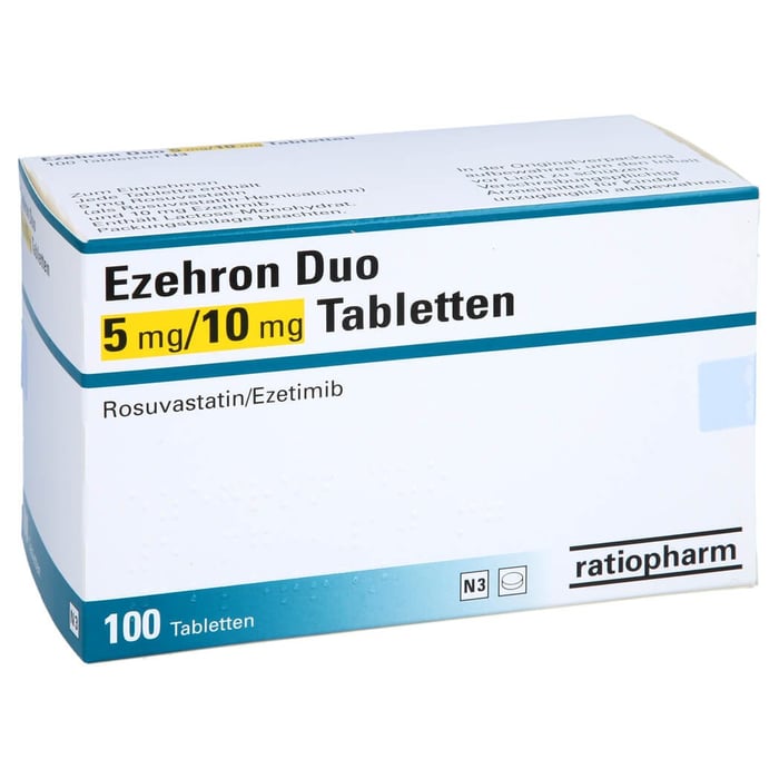 Ezehron Duo 5 mg/10mg Tabletten