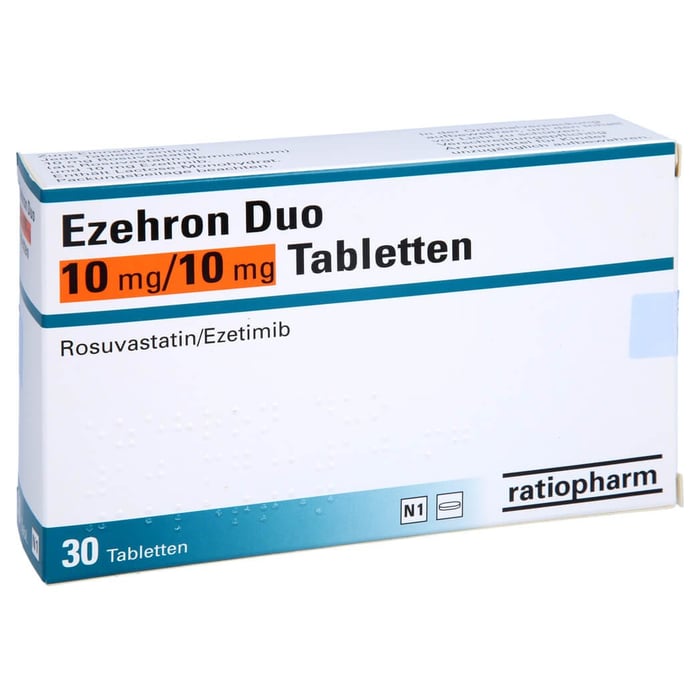 Ezehron Duo 10mg/10mg Tabletten