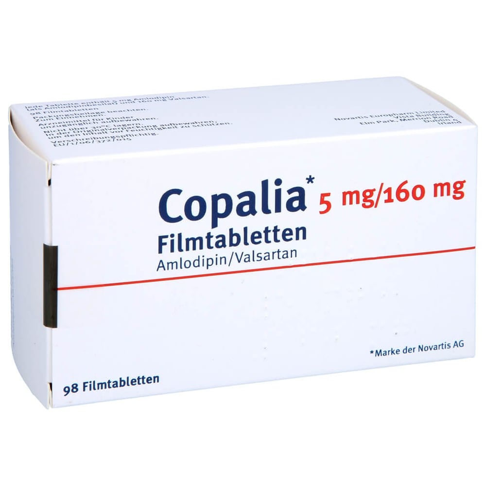 Copalia 5 mg/160 mg