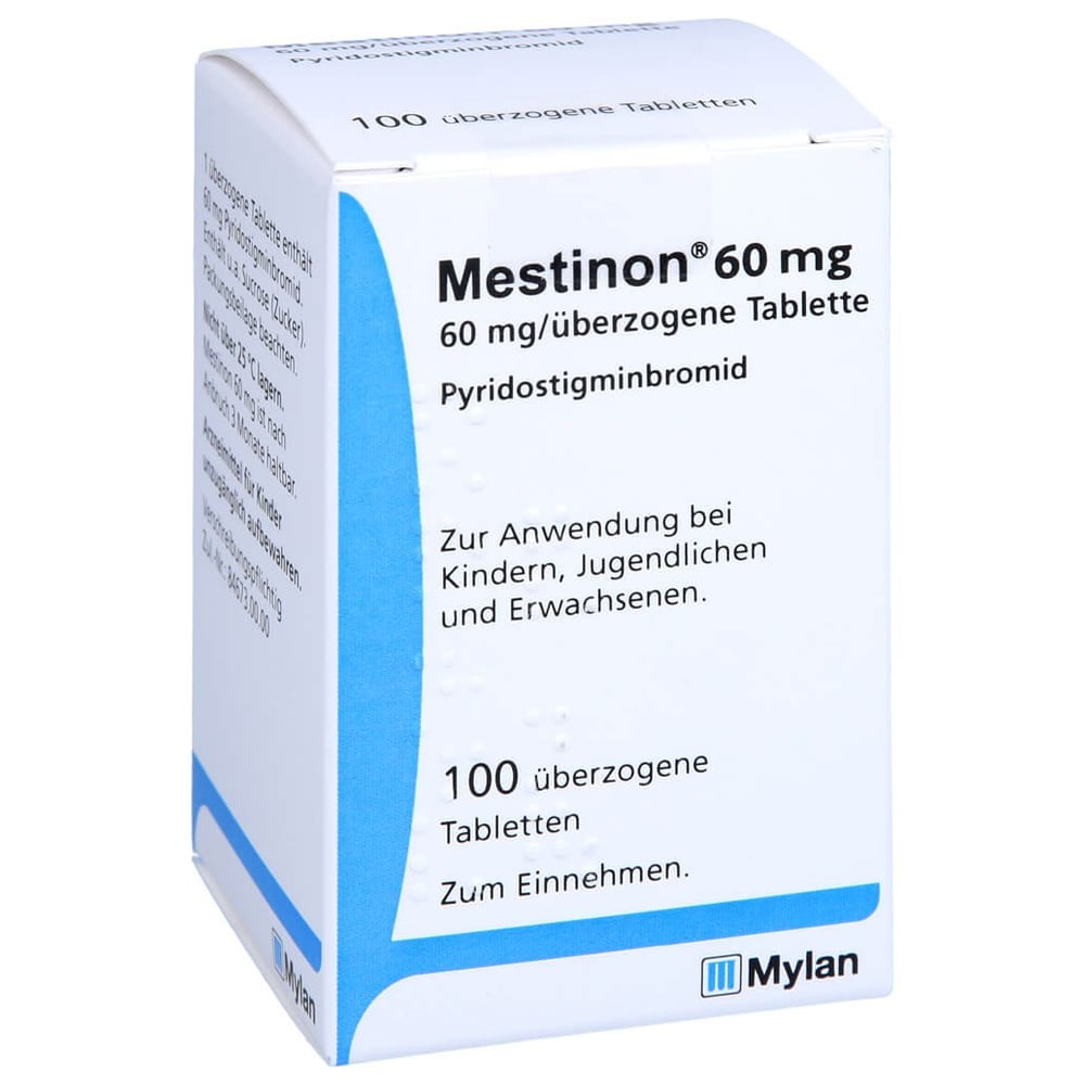 Mestinon 60mg Uberzog Tab