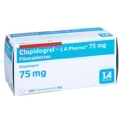 Clopidogrel - 1 A Pharma 75 mg Filmtabletten