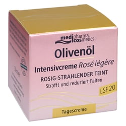 Olivenöl Intensivcreme Rose legere LSF 20